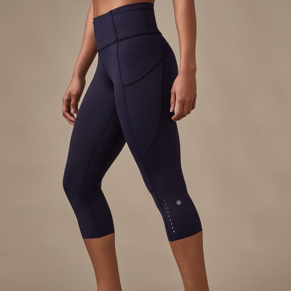Lululemon Fast and Free HR Crop 19” High Rise Capri Leggings